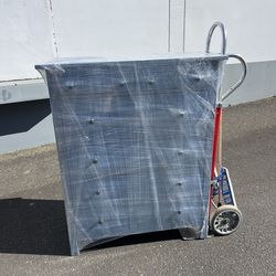 HEMNES 6-drawer dresser Blue