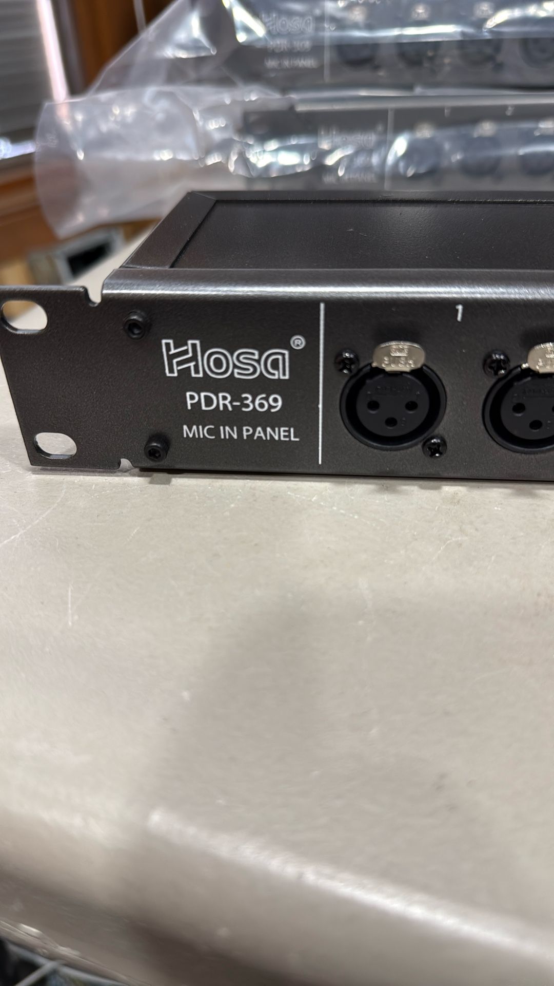 Hosa PDR-369 12-point XLR Balanced Patchbay