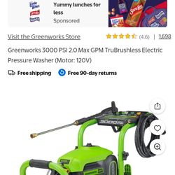 Greenhouse Pressure Washer