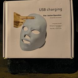 USB CHARGING LED MASK