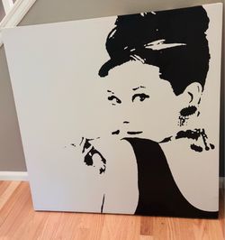 Audrey Hepburn 35x35 Collector’s Item