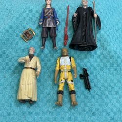 4 x Star Wars 3.75” Action Figures