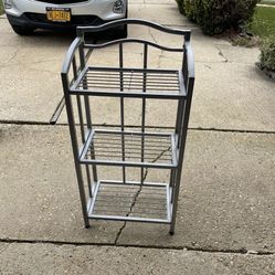 3 Tier Metal Rack Multi Purpose Use 