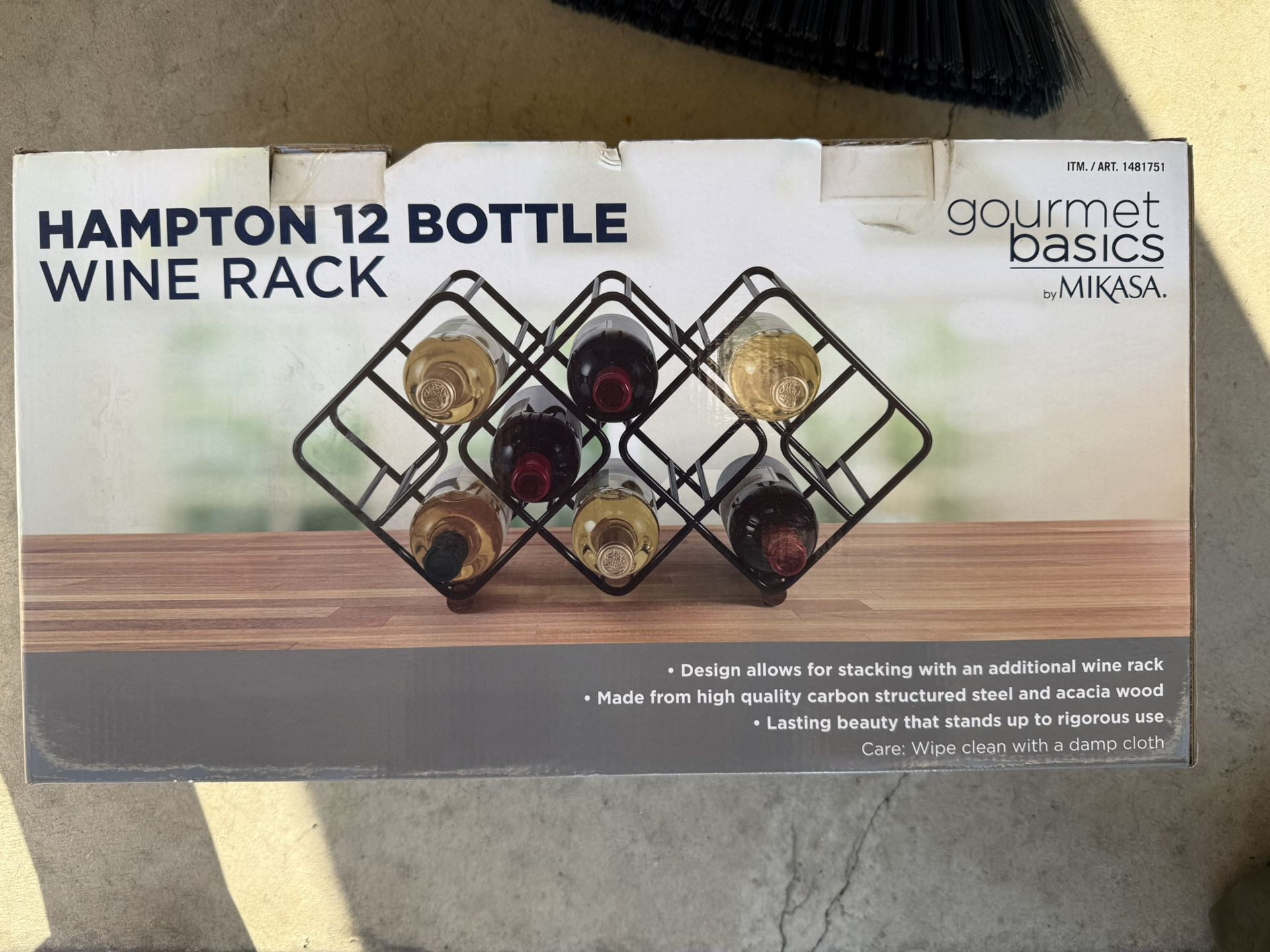 Hampton 12-bottle Wine Rack by Mikasa