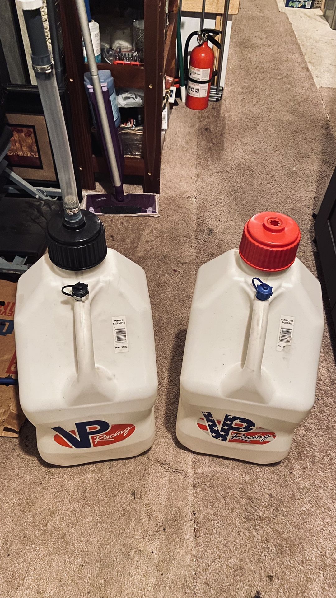 VP Racing e85 Gas Jugs