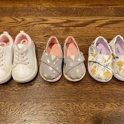 Toddler Size 4 TOMS and Carter’s Shoes