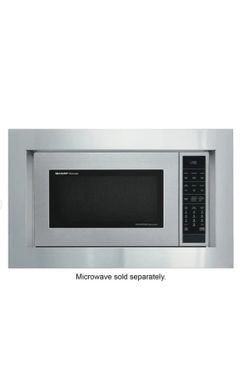 Sharp 27" Flush Mount Built-in Trim Kit For Microwave Oven - RK94S27F