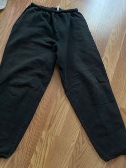 Size m sweats black hanes