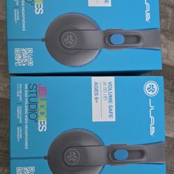 2 Kids Folding Headphones 