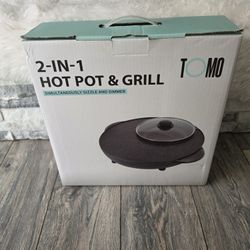 New Electric Hot Pot & Grill 