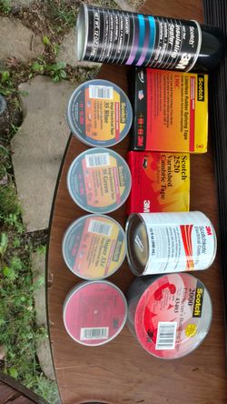 Electrical tape and supplies