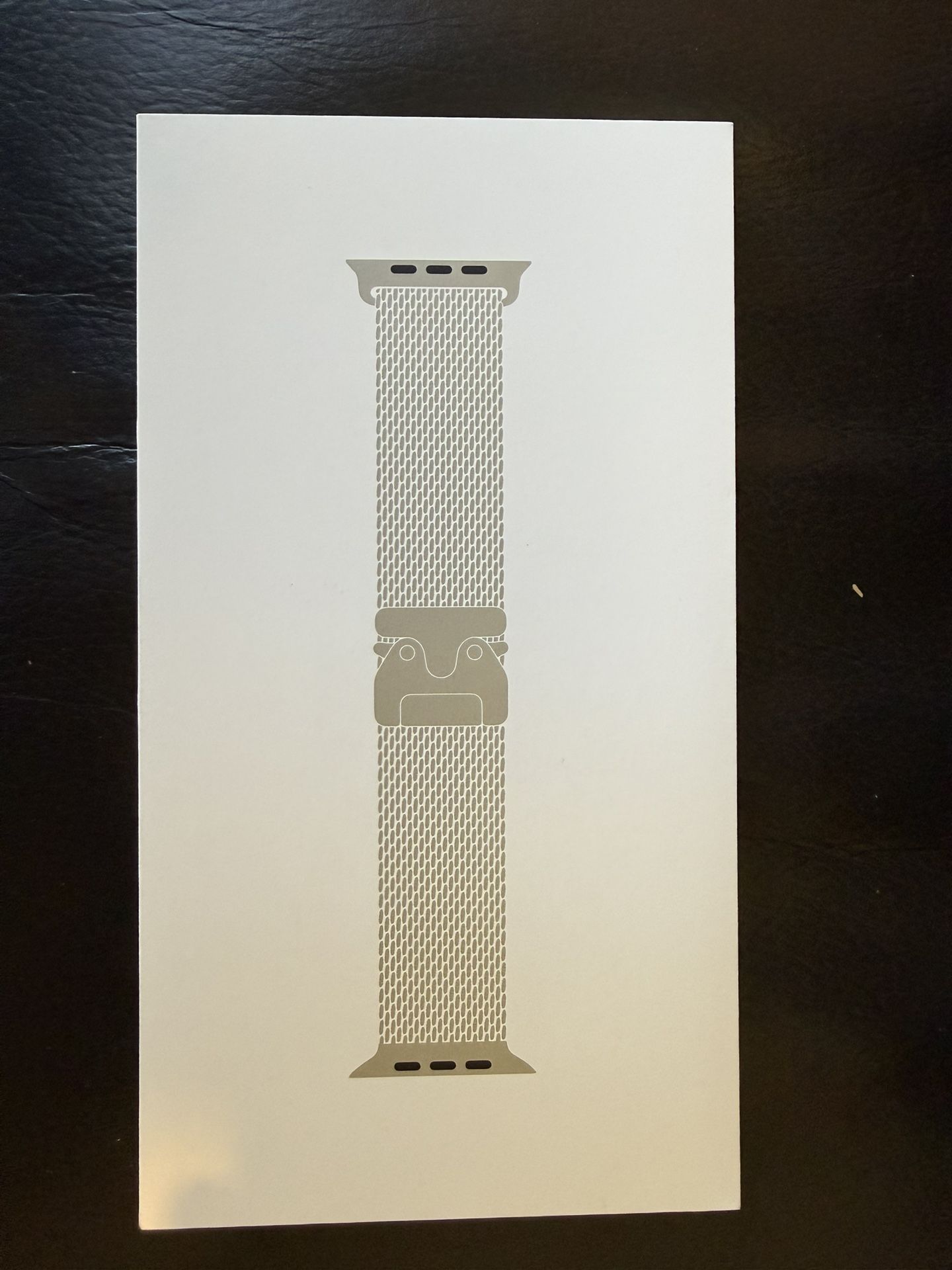 NEW original Apple Watch Natural Titanium Milanese Loop 49mm Medium Ultra 3