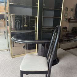Dining table with 6 chairs