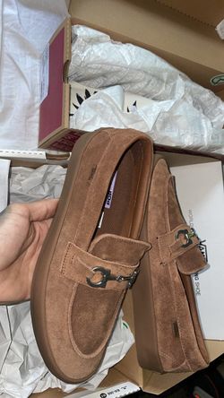 Vans Tan Loafers size 9 men’s Brand new