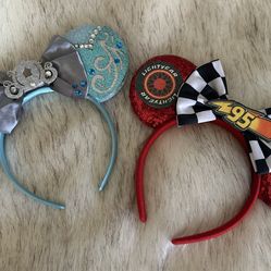 Mouse Ears -95 Lightning McQueen/Cinderella Carriage