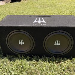 Triton Audio Dual 12" Subwoofer