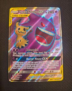 NM 2019 GENGAR & MIMIKYU GX TEAM UP-FA S&M #164 Pokemon