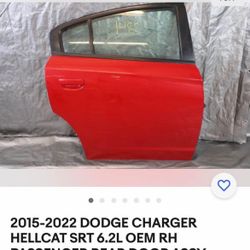 Dodge Charger 2015-2022 Passenger Rear Door 