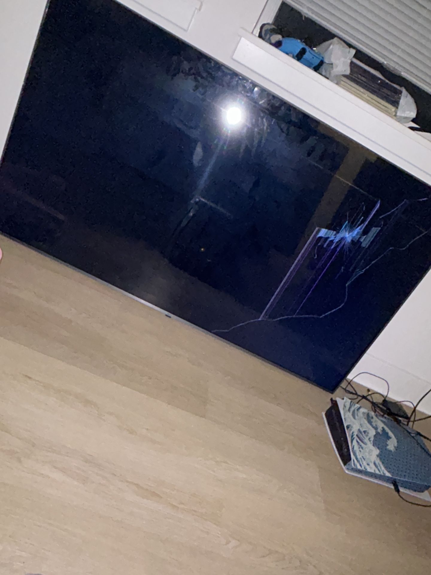 Broken 70 Inch TV
