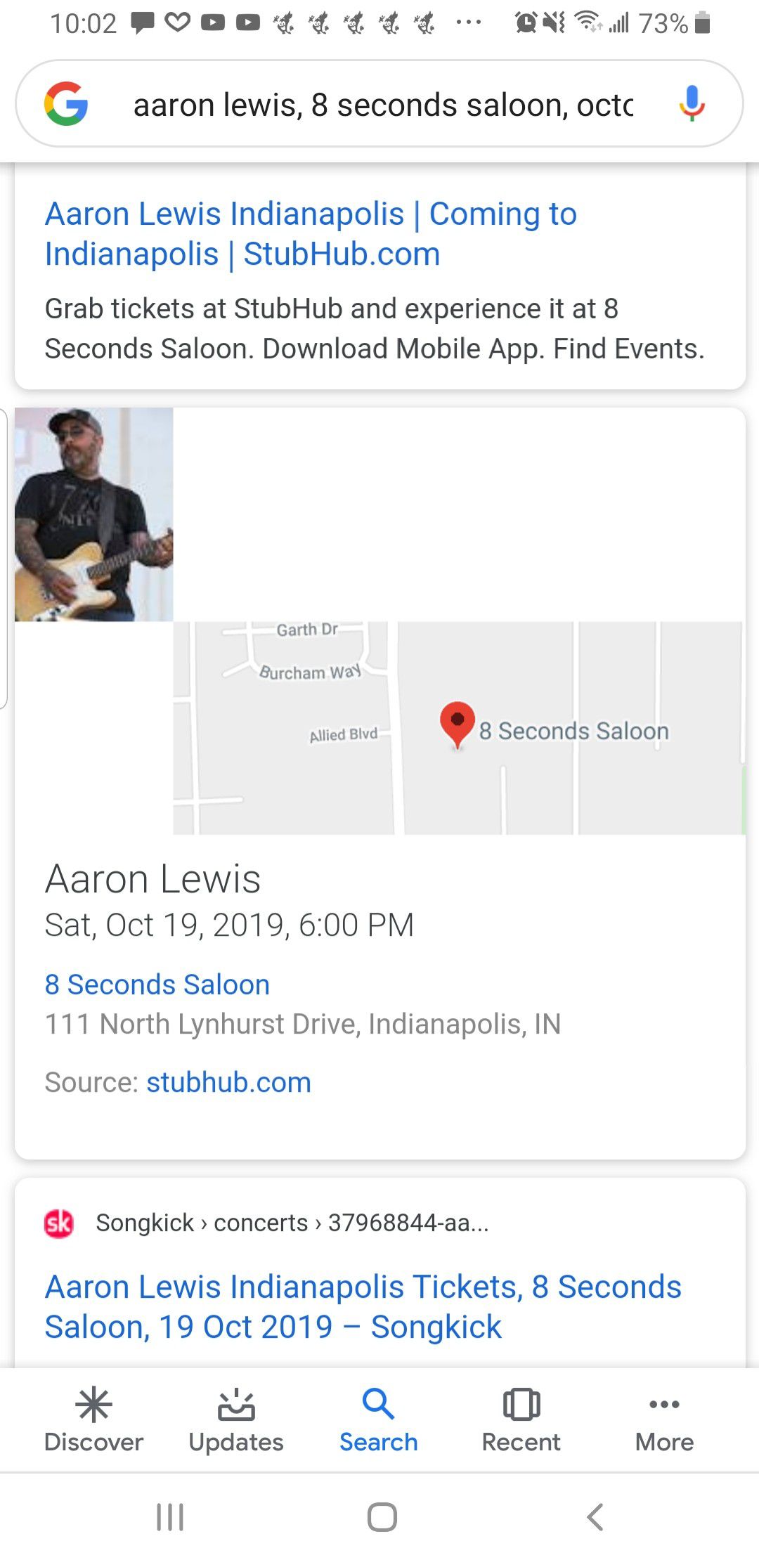 Aaron Lewis Tickets