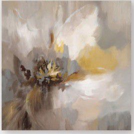 Abstract Floral Canvas Picture