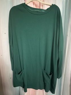 Long Sleeve Sweater Dress - Size XL