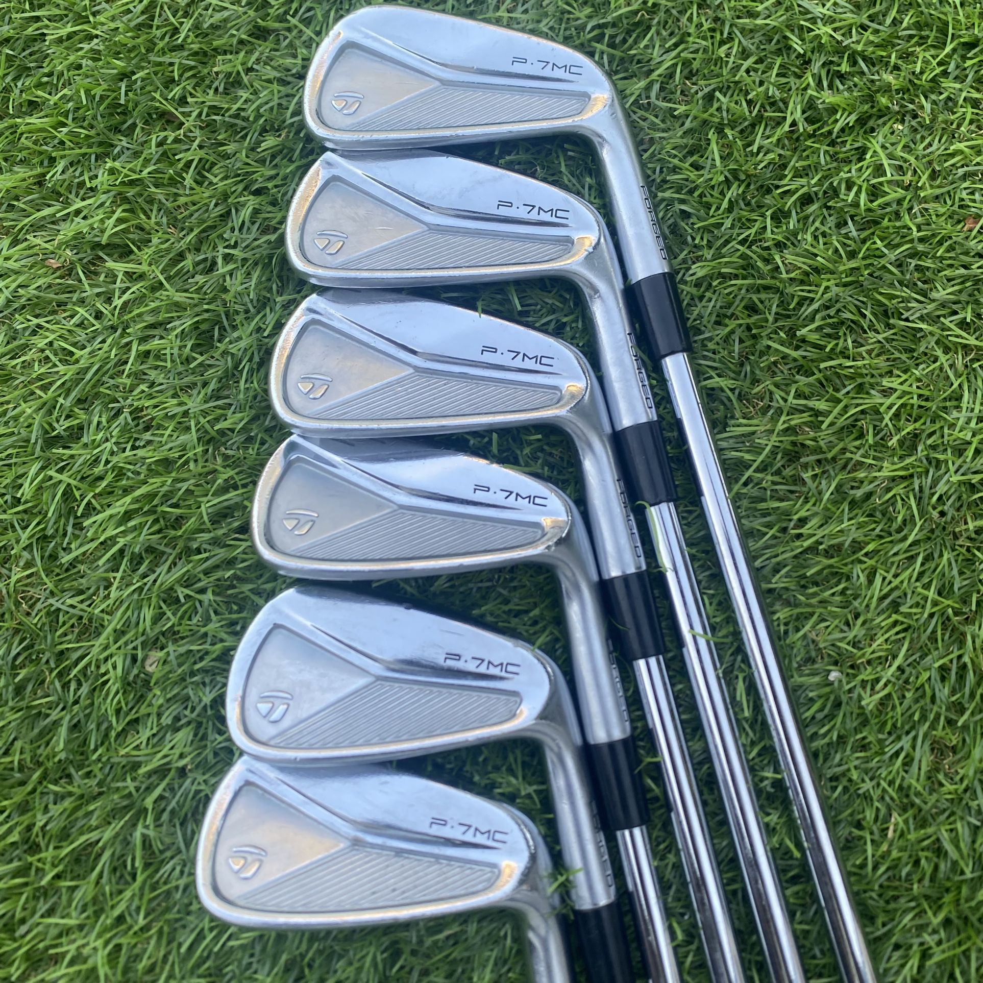 Taylormade P7MC Iron Set 5-9,PW Steel Shaft S-Flex