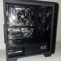 Sleek Gaming Pc GeForce RTX 3060 / AMD 5600G 3.9GHz / 16GB ddr4 / Windows 10 