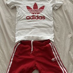 Kids Adidas Set (shorts And Shirts) 