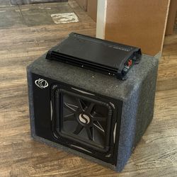 $200 - Kicker 12” L7 Subwoofer + Amp