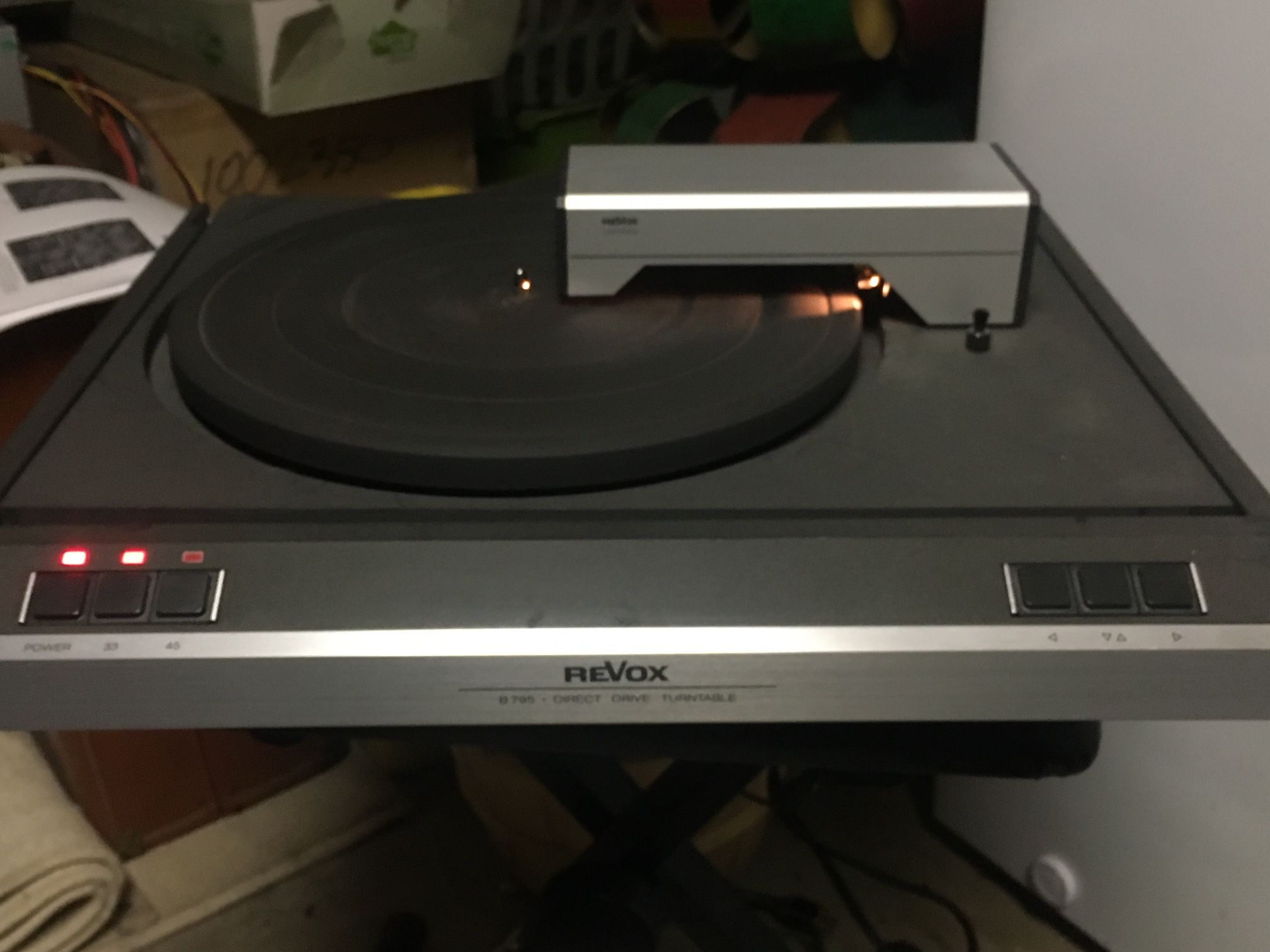 ReVox B795 Linear Tracking Turntable