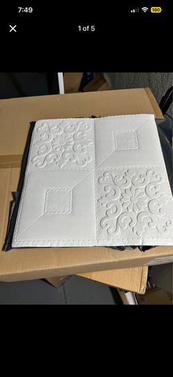 Pack of 10 3D Wall Panels, Soft Foam Panels, 3D Brick Wall Sticker, Decorative Wall Panels for Livin