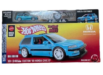 Hot wheels Honda Civic Legos Mattel diecast cars