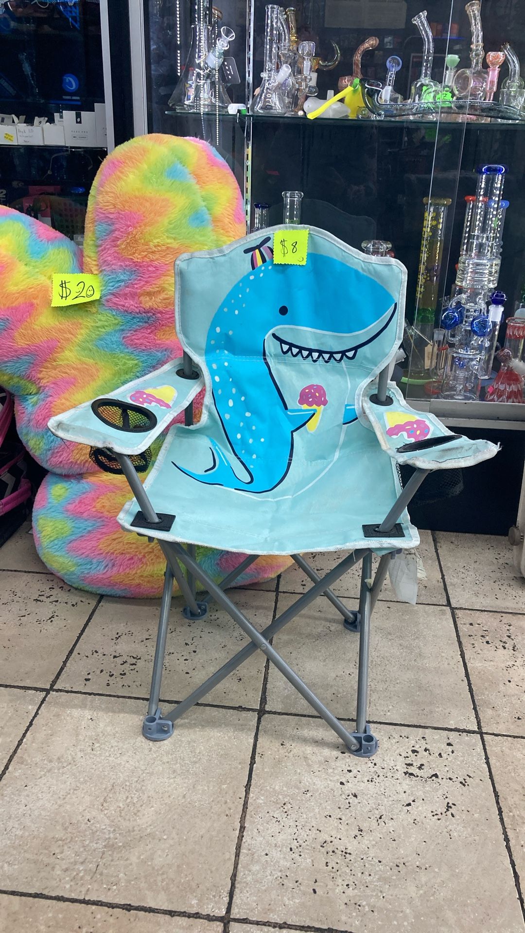 Beach And Campaign Chair For Kids. It’s Easy To Folds up For $10 Only
