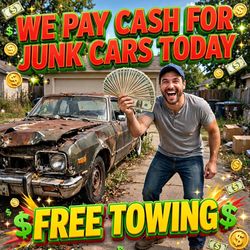 Cash for junk cars, title or not. $$ -Compro carros y trokas