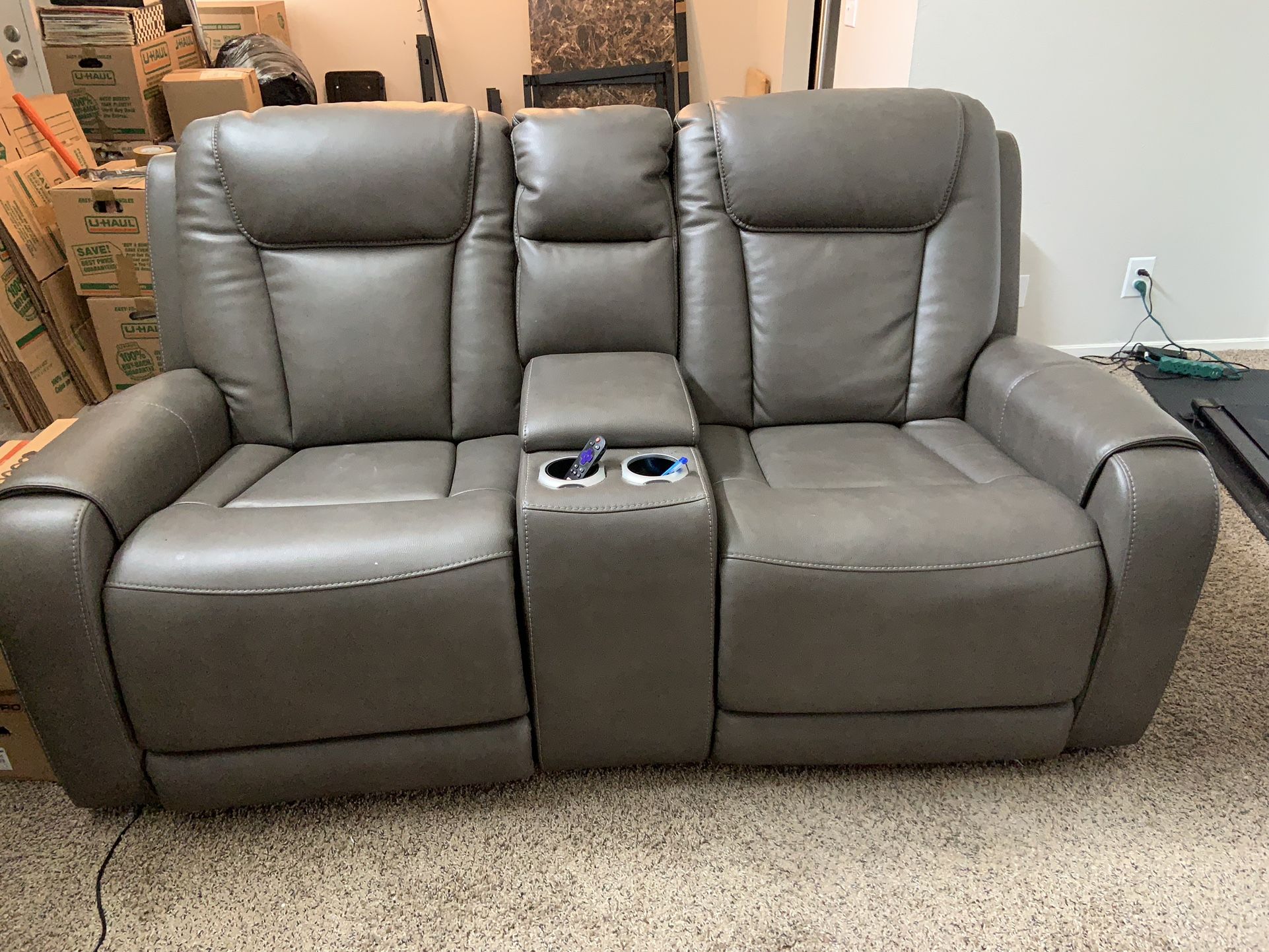 Electric Recliner Loveseat 