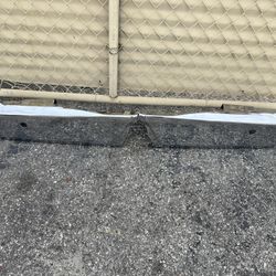 2015-2019 Ford F150 Rear Bumper Chrome With Sensor OEM