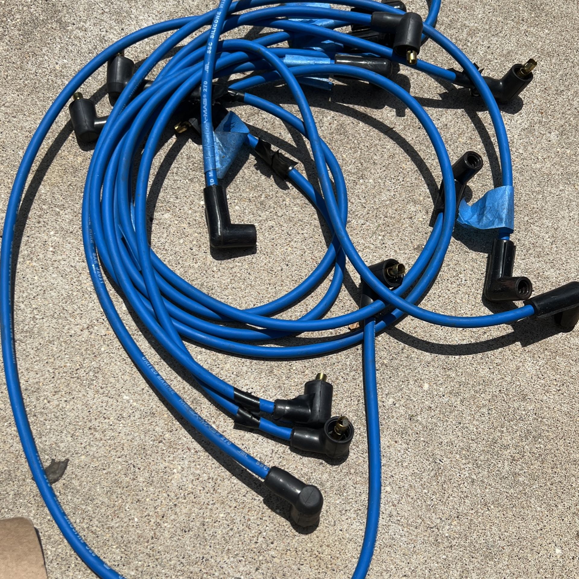 8.0 mm Power Wires Small Or Big Block Chevy