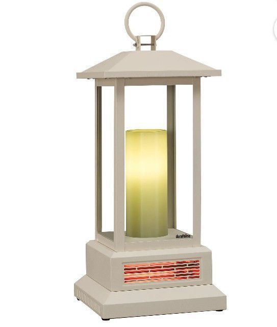 Flameless Heater Candle Lantern Duraflame 29” Portable LED Electric
