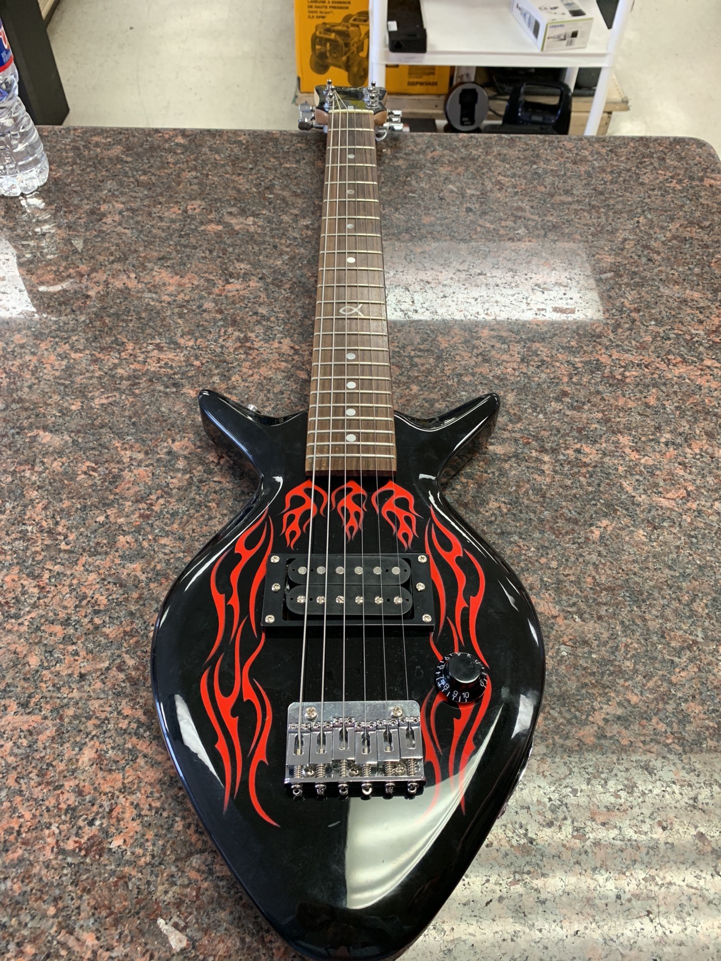 Goldfish electric guitar