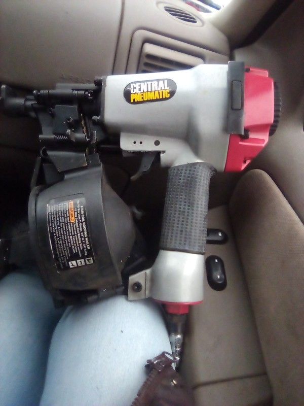 Central Pneumatic Nail Gun