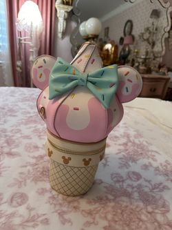 Minnie Mouse Ice Cream Loungefly Bag