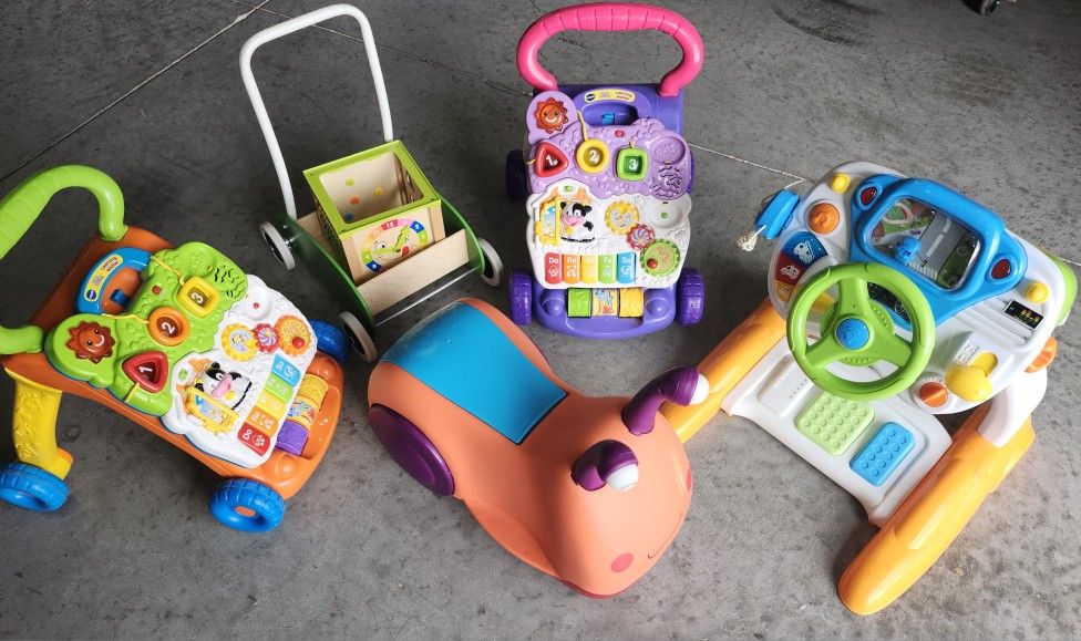 BABY TODDLER RIDEON PUSH CAR LEARNING TOYS BABY DRIVER