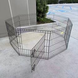 New In Box 24x24 Inch X 8 Panels Mesh Wire Fence Dog Pet Puppy Exercise Playpen Kennel 2 Feet Tall 