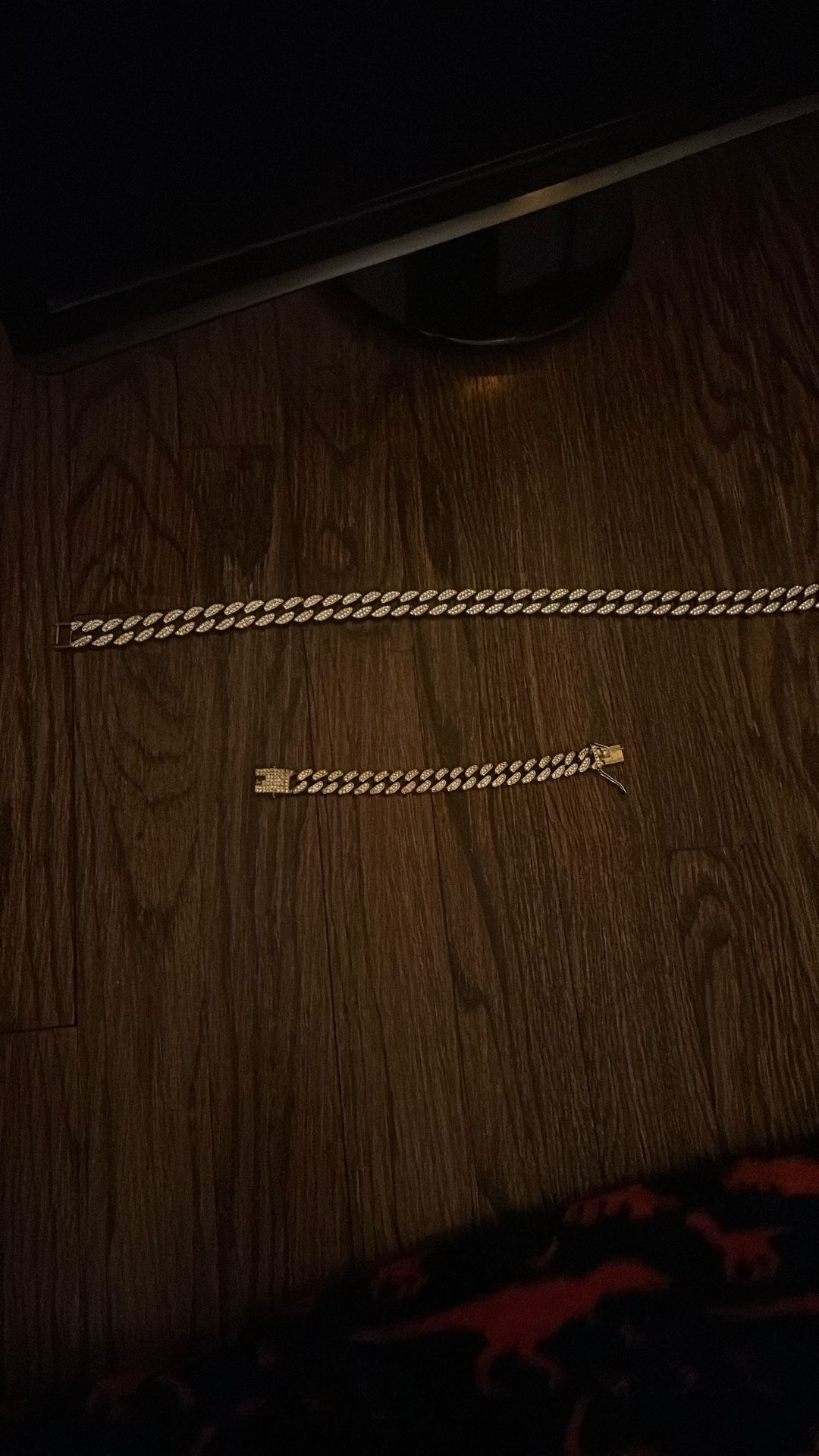 Chain And Bracelet With Diamonds Don’t Use It Don’t Want It