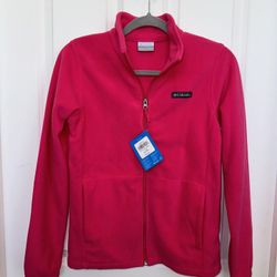 Columbia fleece jacket, girls size L(14/16)