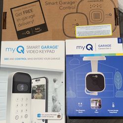 MY Q GARAGE VIDEO KEYPAD & CAMERA