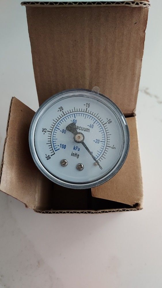New Pressure Gauge