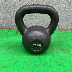 25lbs Kettlebell 