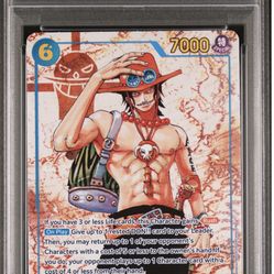 One Piece Portgas D. ace Psa 10